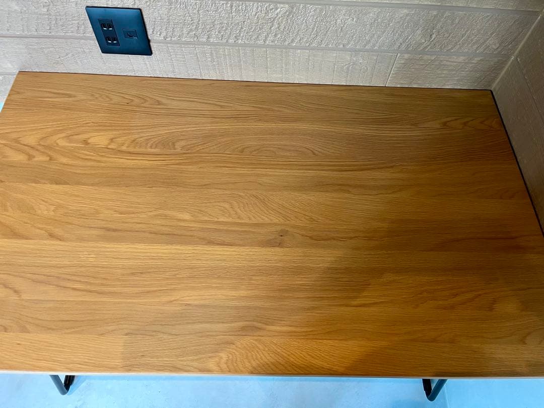 【無印良品】木製折りたたみテーブル オーク材付板 幅120cm