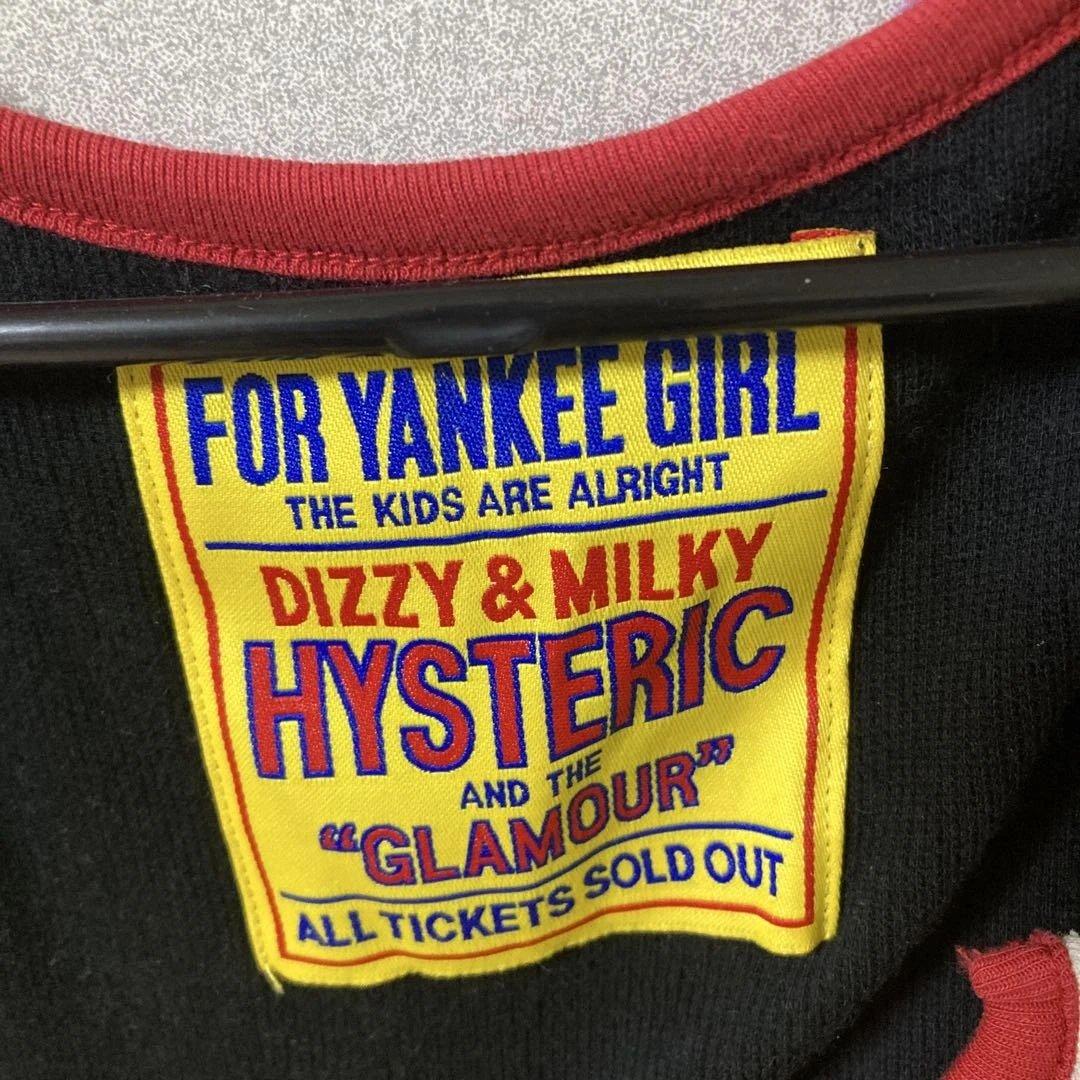 HYSTERIC GLAMOUR タンクトップ ブラック/レッド 2024年