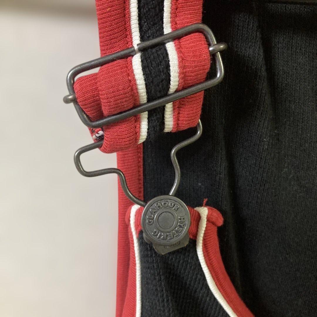 HYSTERIC GLAMOUR タンクトップ ブラック/レッド 2024年