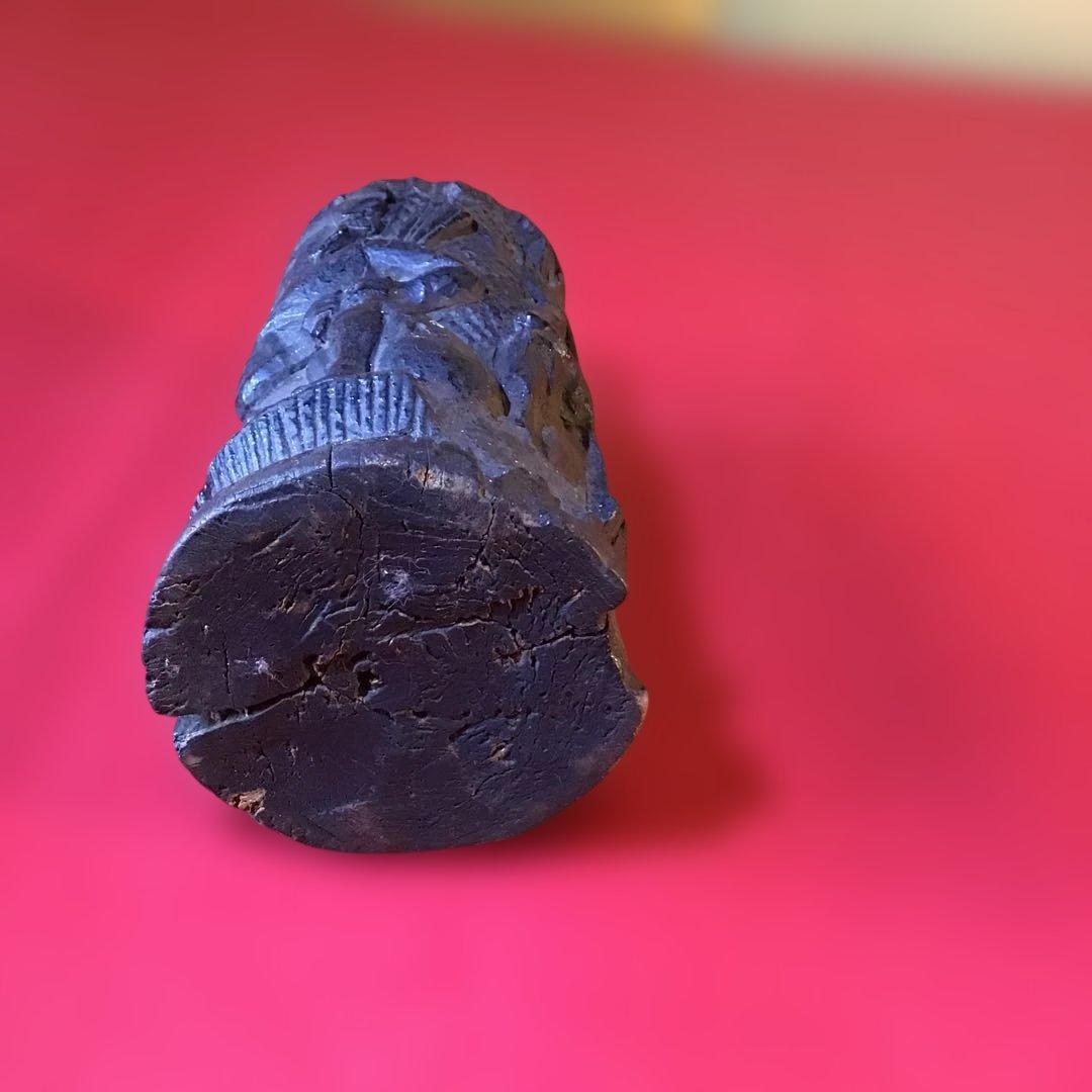 チョウ古い 筆筒 極軽177g - メルカリ