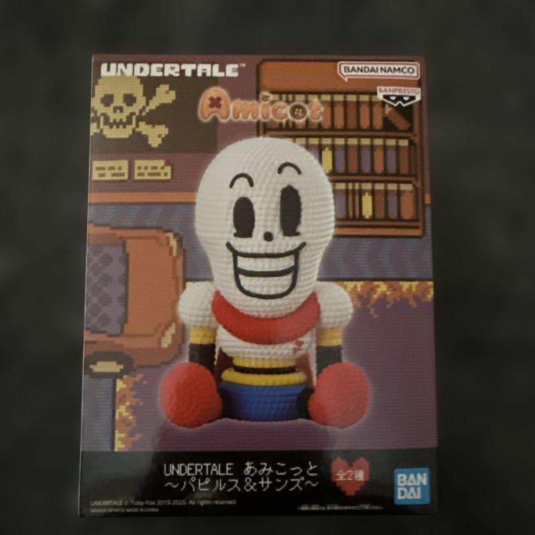 UNDERTALE Papyrus Amicot フィギュア あみこっと UNDERTALE FOOD