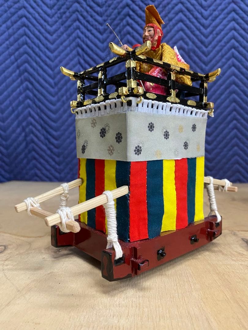 ユネスコ無形文化遺産登録 岐阜県大垣市の大垣まつりの山車のミニチュア