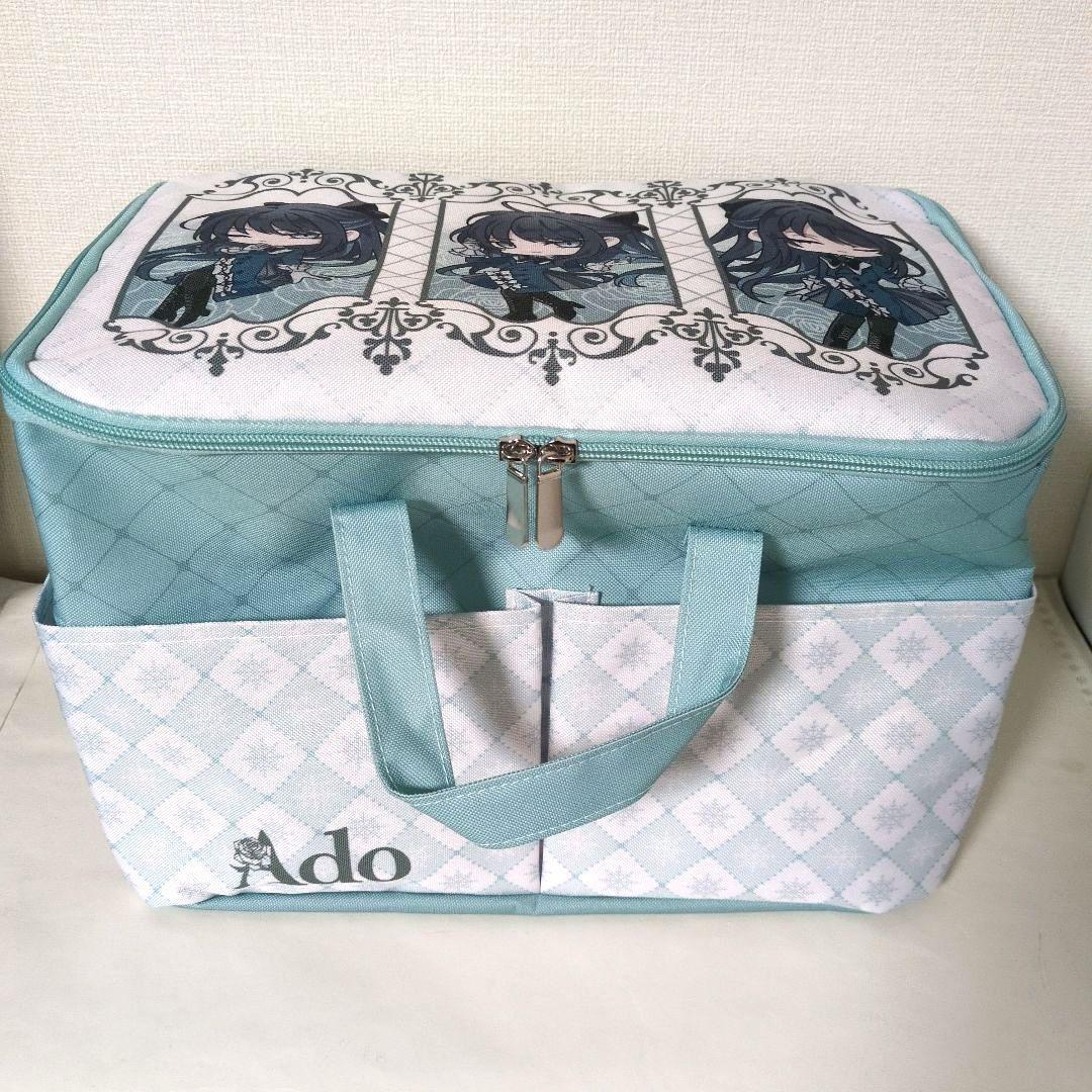 ラウンドワン限定 Ado 収納BOX ホワイト ラウンドワン Ado フィギュア