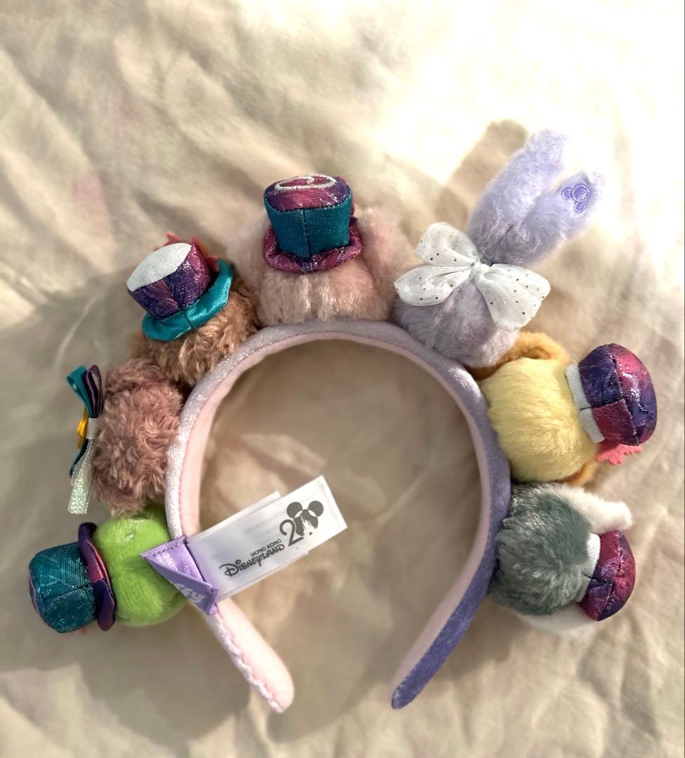 香港ディズニー20周年記念　ダッフィーフレンズカチューシャ