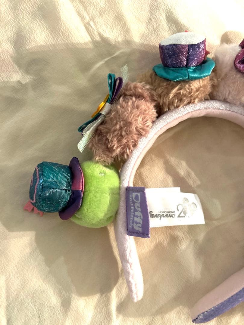 香港ディズニー20周年記念　ダッフィーフレンズカチューシャ
