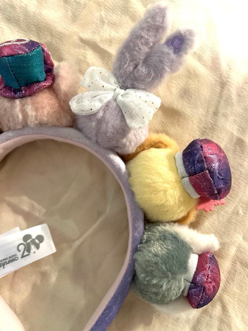 香港ディズニー20周年記念　ダッフィーフレンズカチューシャ