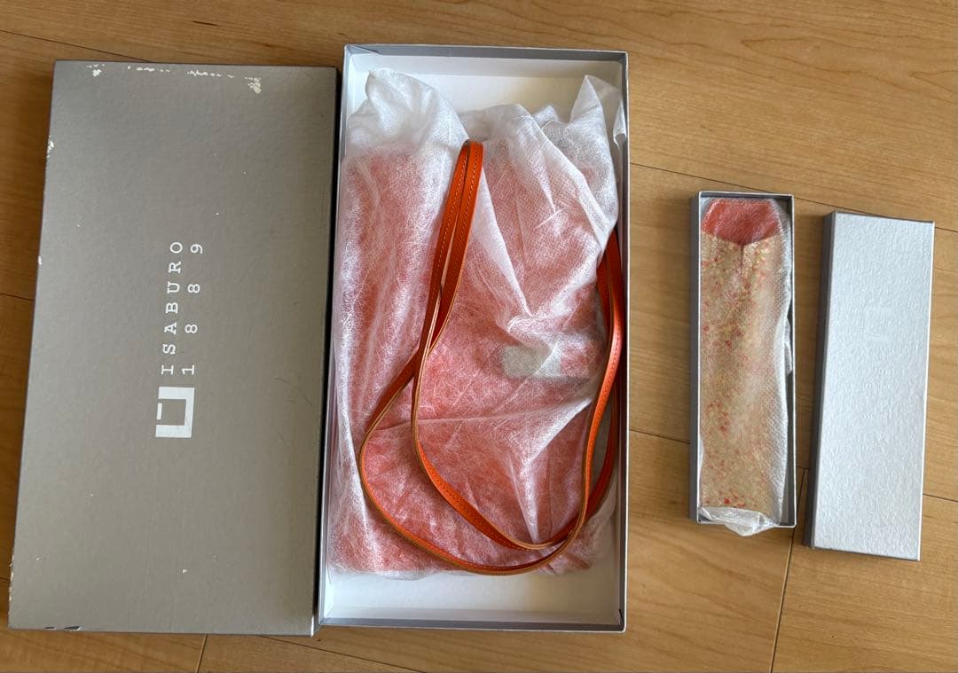 【新品未使用・希少】ISABURO 1889 本革多機能手帳＆ペンケース