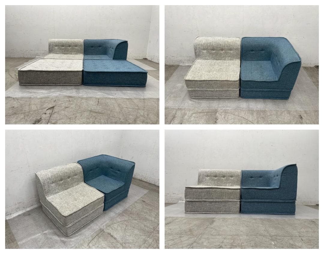 T7177☆美品☆Yogibo☆ヨギボー☆Modju☆モジュ☆システムソファ4点