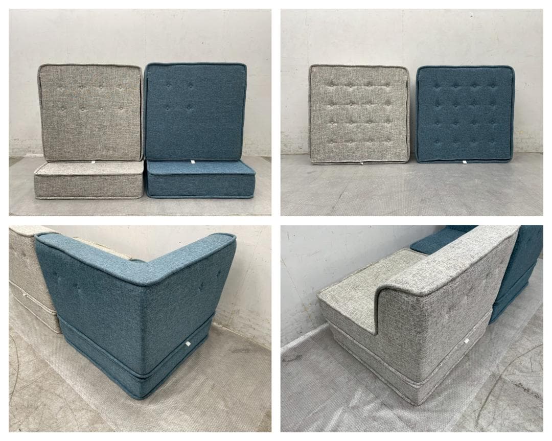 T7177☆美品☆Yogibo☆ヨギボー☆Modju☆モジュ☆システムソファ4点