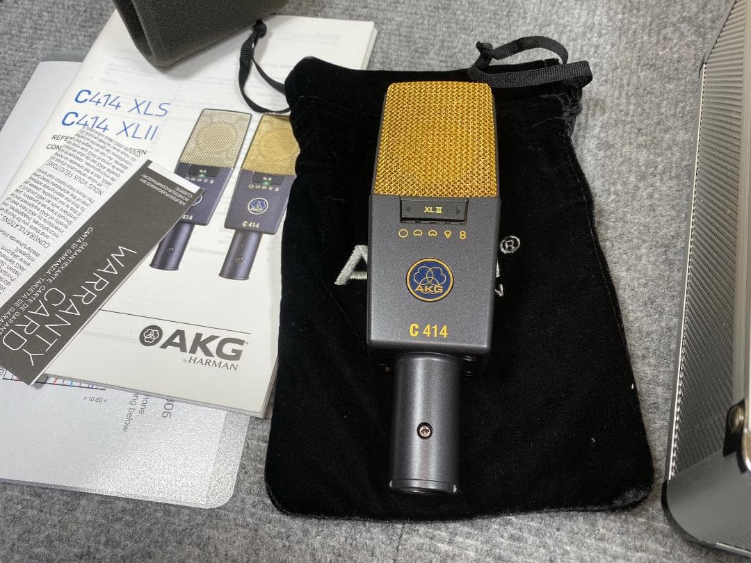 美品 AKG C414 XLⅡ コンデンサーマイク