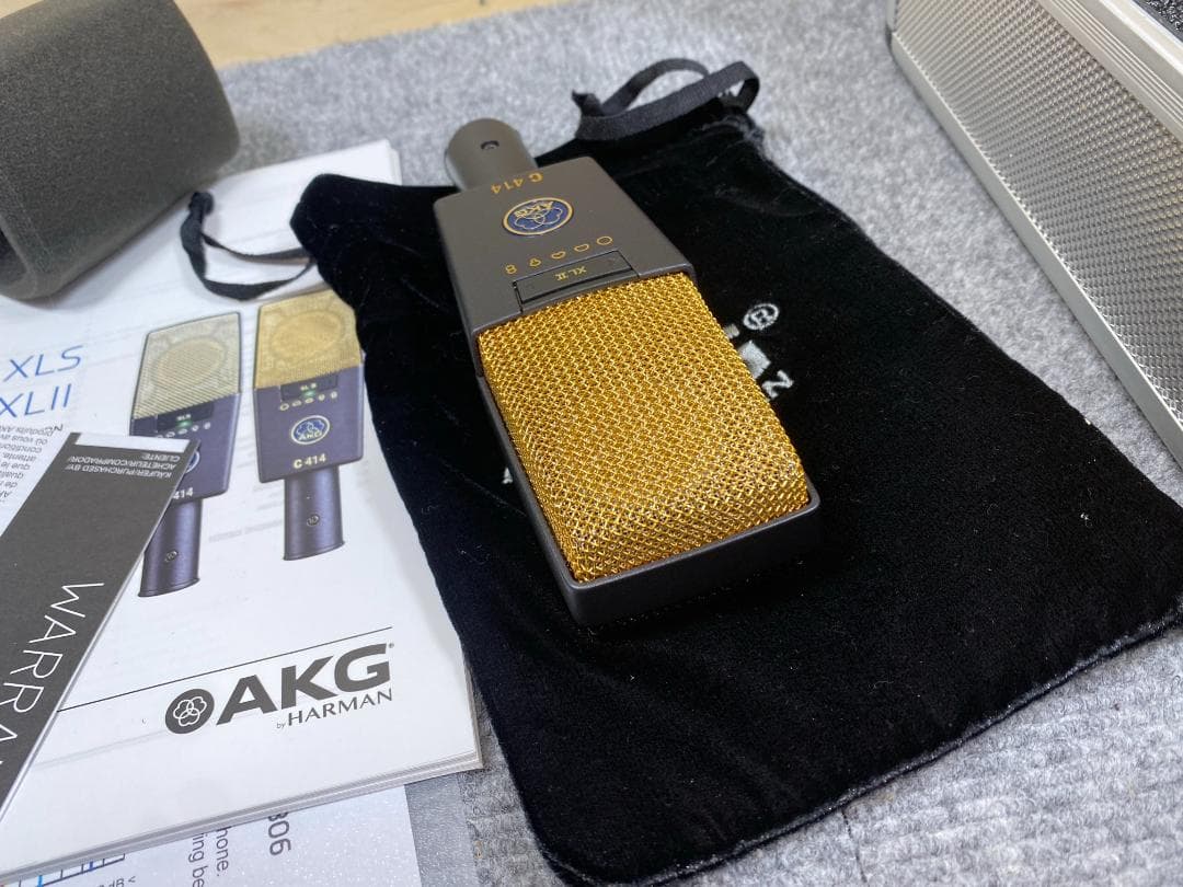 美品 AKG C414 XLⅡ コンデンサーマイク
