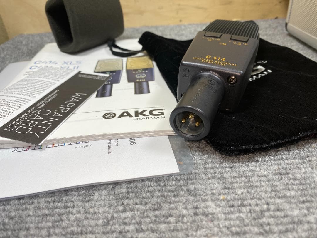 美品 AKG C414 XLⅡ コンデンサーマイク