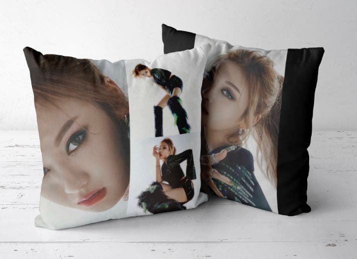 aespa ニンニン　ningning　両面クッションカバー aespa ニンニン ningning 両面クッションカバー aespa ニンニン