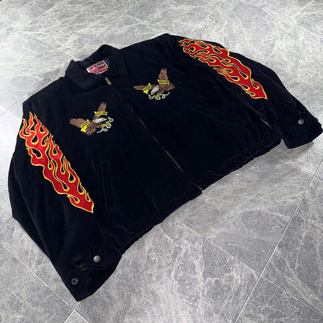 HOUSTON Lucky Stroke 別珍 短丈 ジャケット