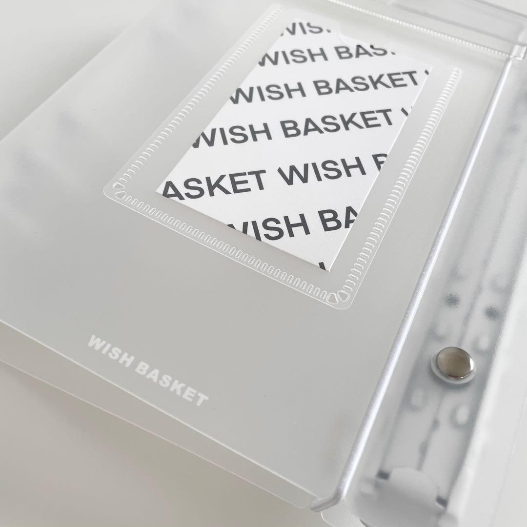 ラスト1点　韓国　貯金　バインダー　リフィル　ダブルリングバインダー　白　5