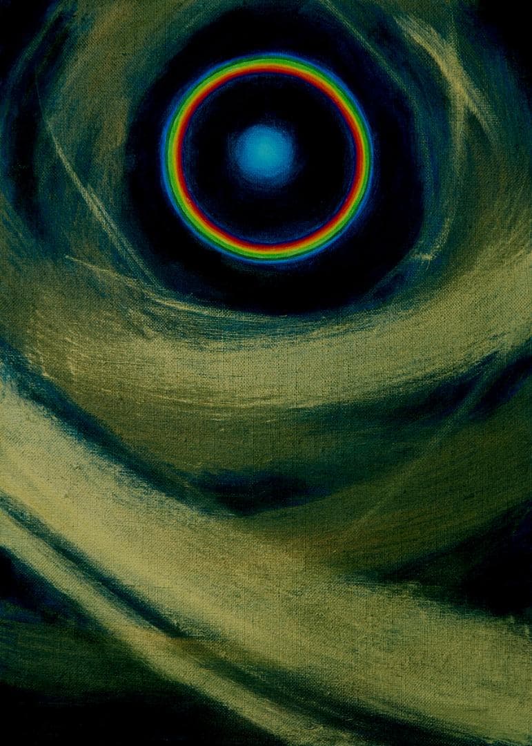 油絵 菅家令子 絵 絵画インテリア F4-G232023　風景 祈り 希望 奇跡