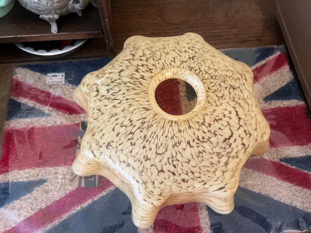 乳白 レモンイエロー 吹雪 電傘 電笠 シェードランプ 氷コップ