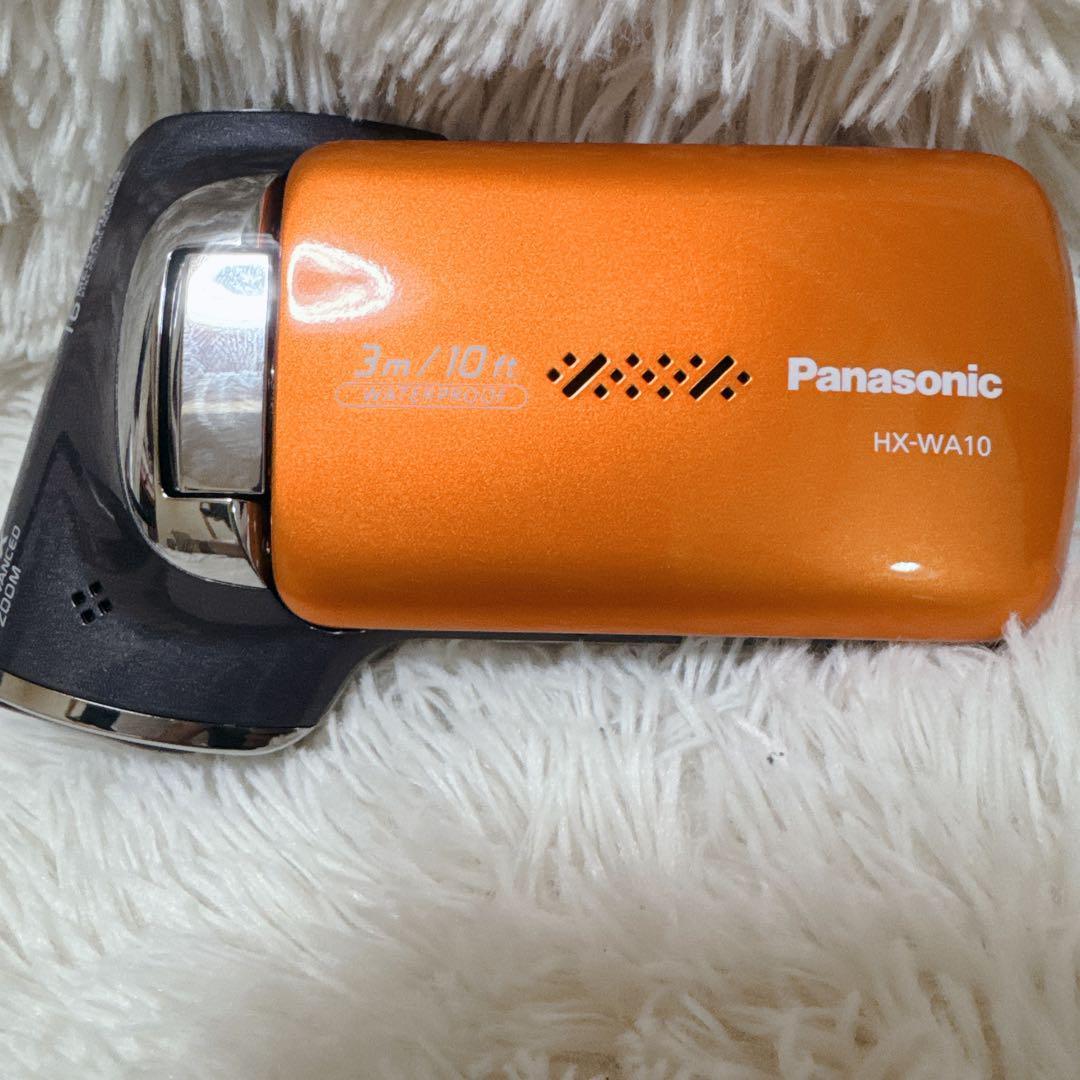 ✨美品✨Panasonic HX-WA10 ビデオカメラ 新品バッテリー 箱付き