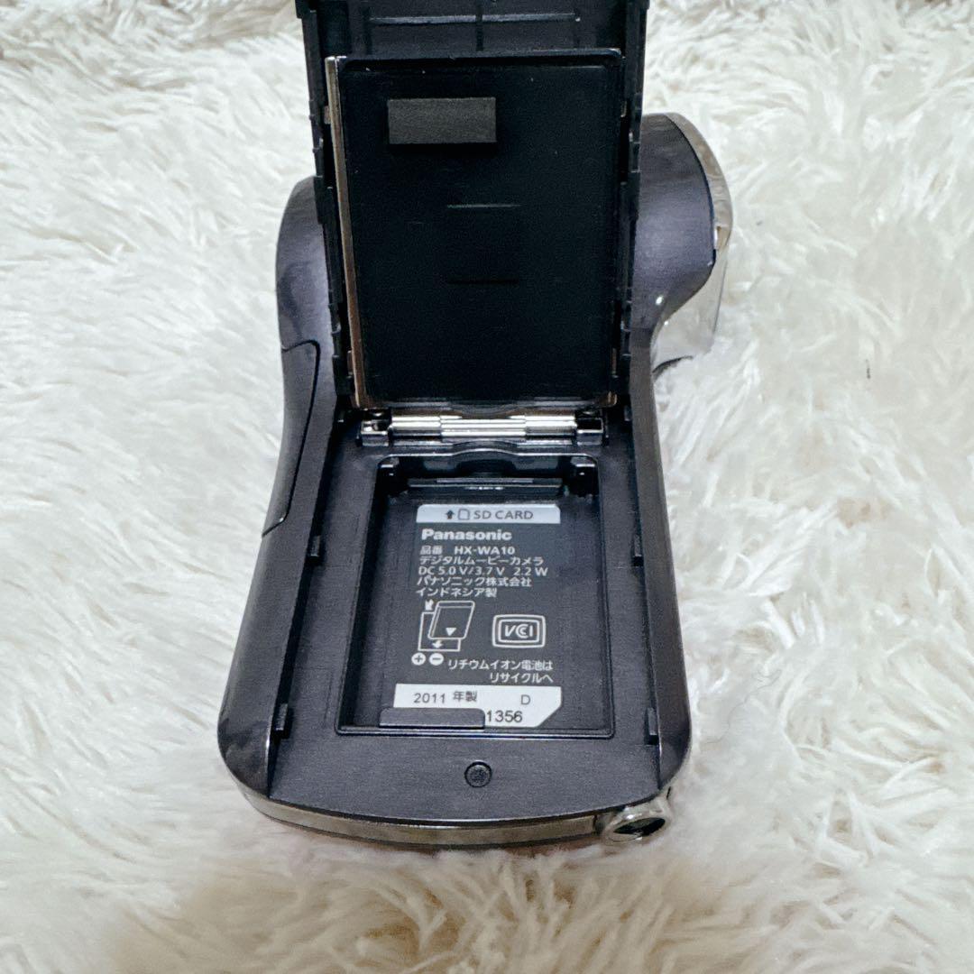 ✨美品✨Panasonic HX-WA10 ビデオカメラ 新品バッテリー 箱付き