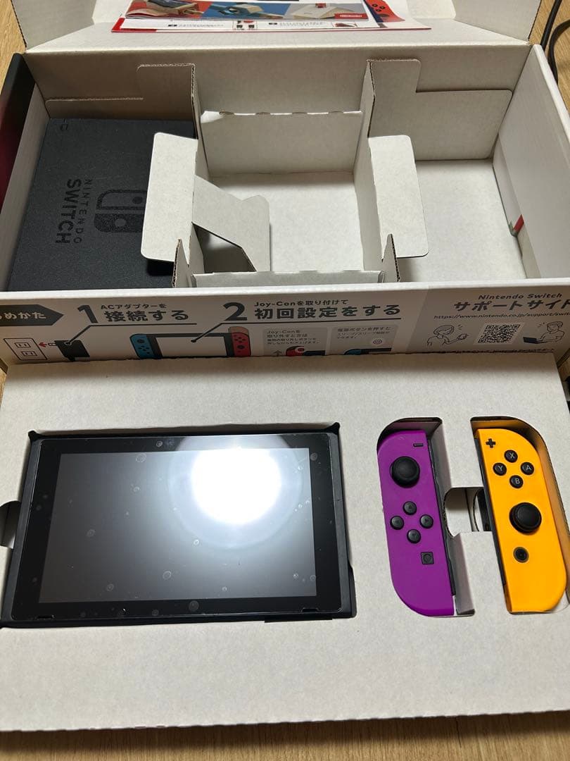 ⭐︎24時間以内発送！Switch 本体 32G microSDつき