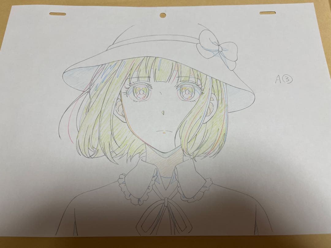 クズの本懐　原画　安楽岡花火　直筆