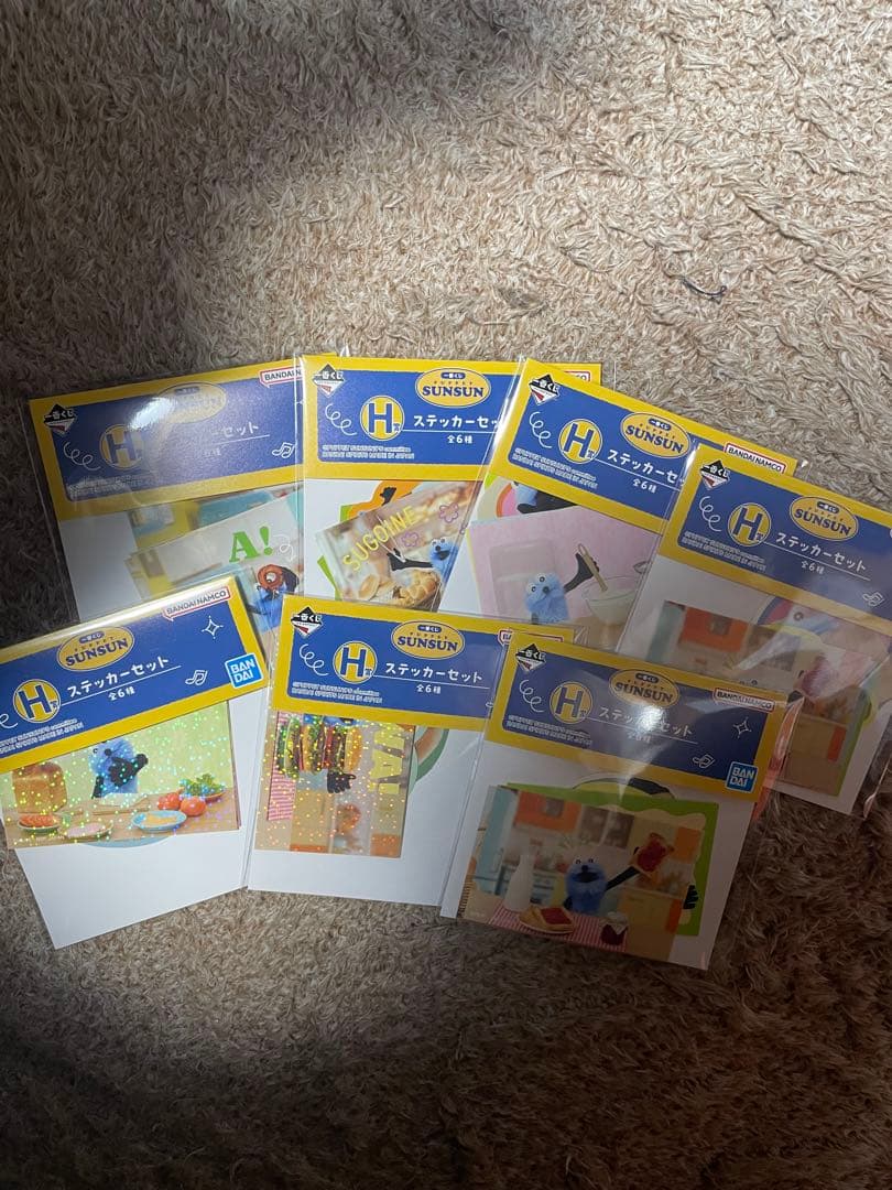 パペットスンスン　1番くじ　ラストワン賞.A賞.B賞.おまけ付き