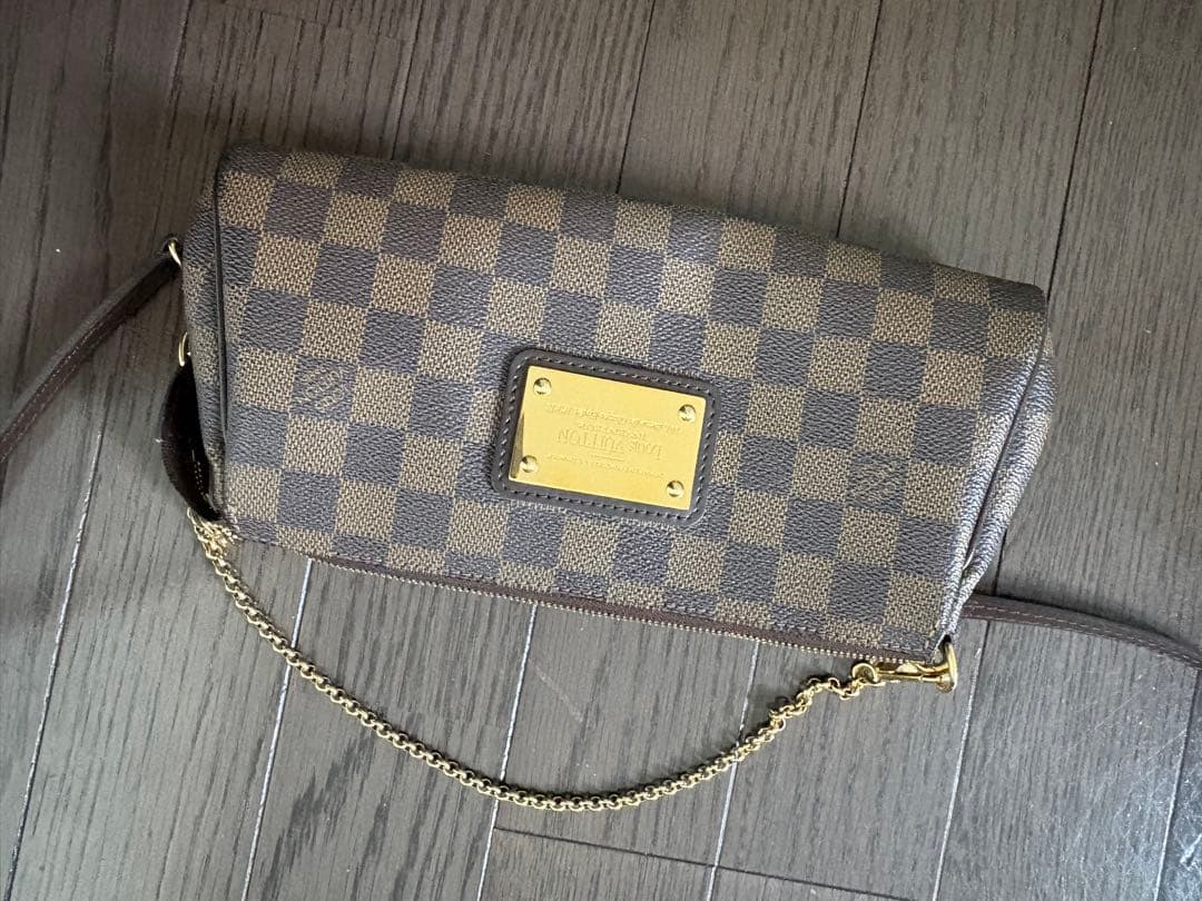 ルイ・ヴィトン ダミエエベヌ エヴァ アクセサリーポーチ 2way