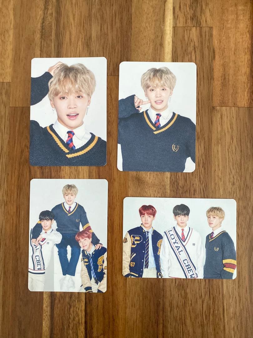 BTS JIMIN ジミン　直筆サイン入りパスケース　トレカセット