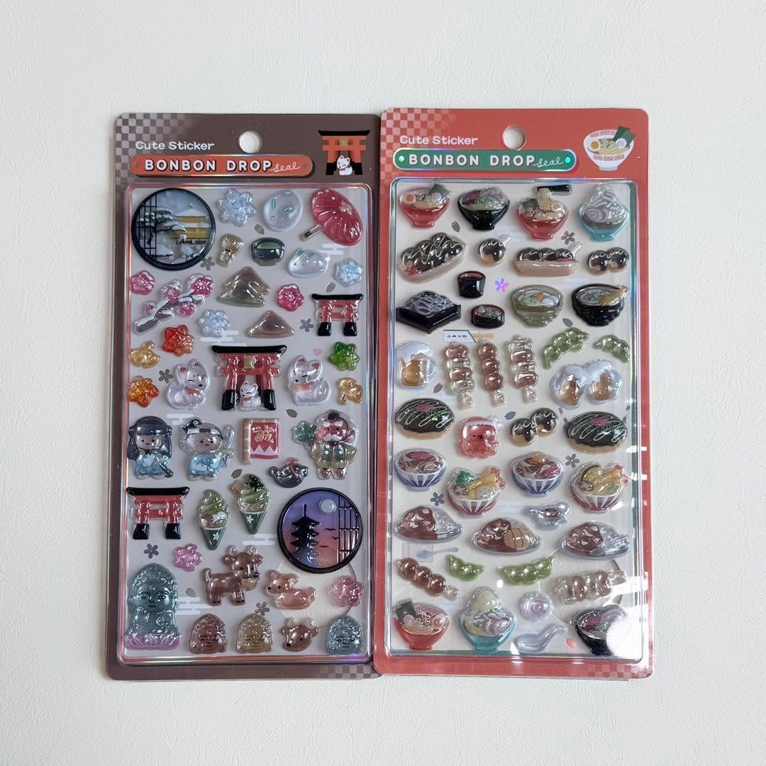 正規品 ボンボンドロップシール 和柄 9種類セット クーリア - メルカリ