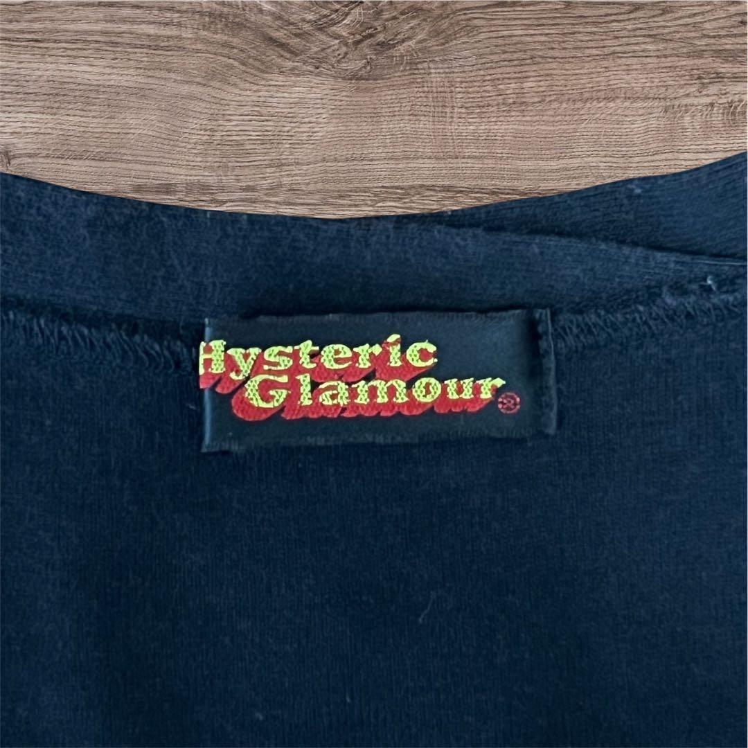 90S ヒステリックグラマー BLACK×SILVER タンク 初期タグ Y2K