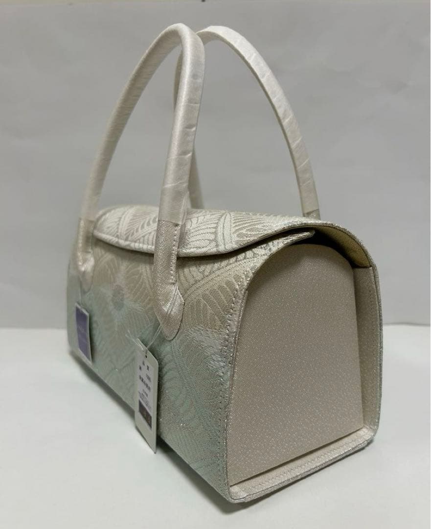 花！着物ようバック　かぶせバッグ　和装バック　あおりバック　利休バック