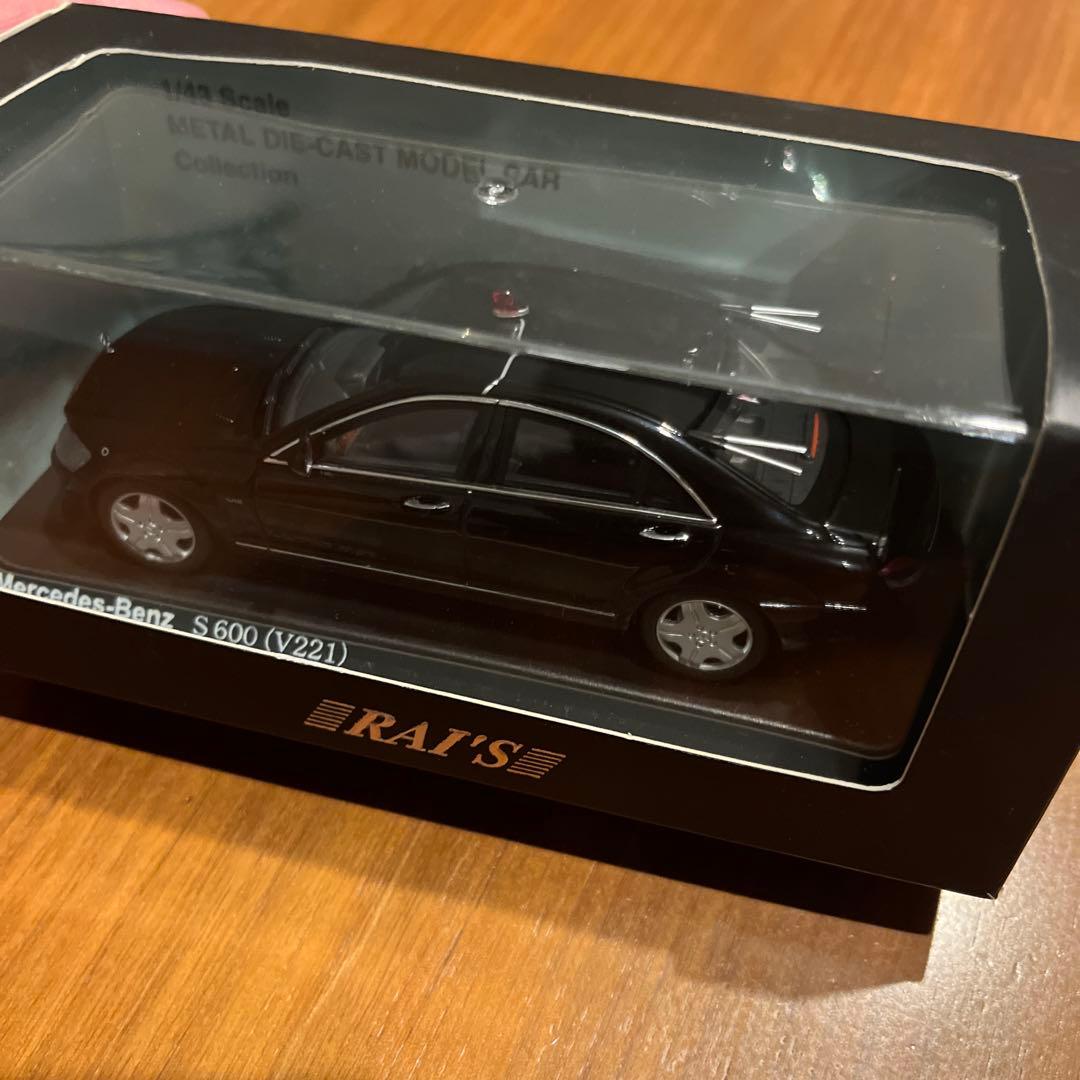 レイズ　1/43 ベンツS600 ヒコセブン　要人警備車両