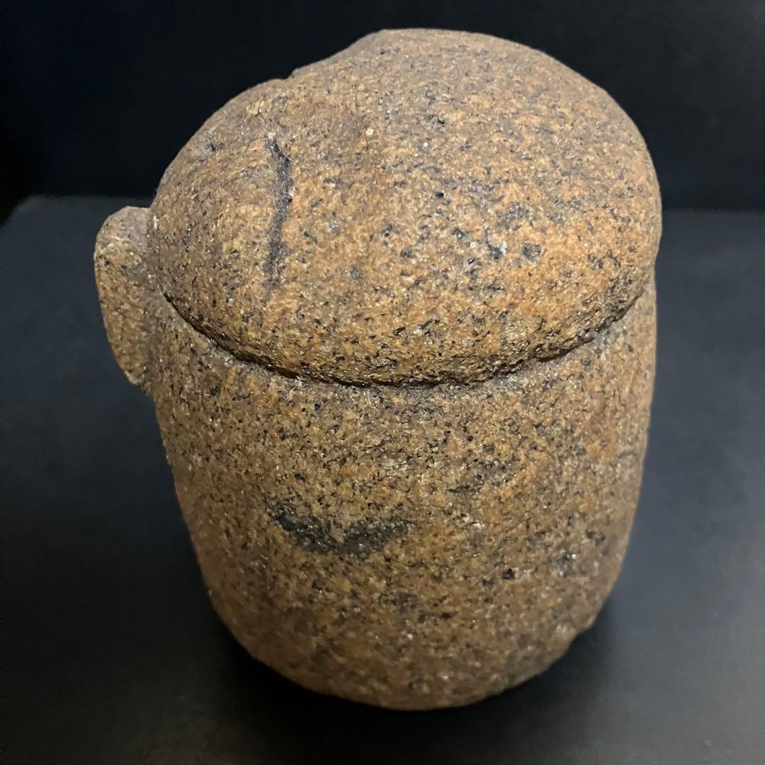 石神彫刻工房 石んこ地蔵まる 高さ約10cm