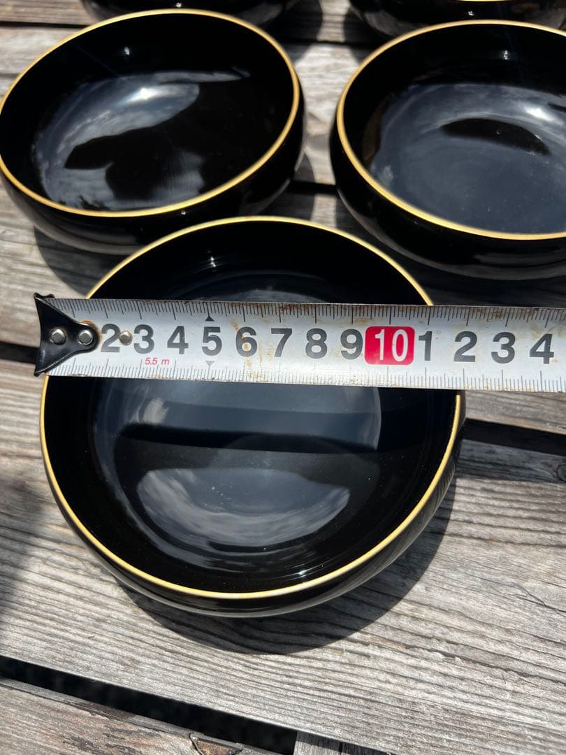 73 未使用 輪島塗 坂本漆器店製 小鉢 10客