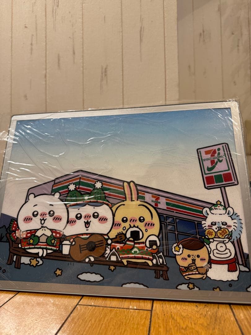 ちいかわ ライトアートパネル セブンイレブン 当選品 限定100点