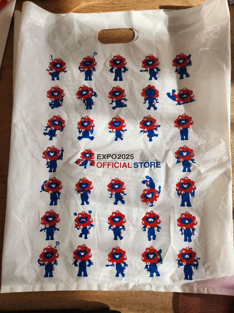 万博限定 LABUBU MYAKU-MYAKU ラブブ ミャクミャク レシート