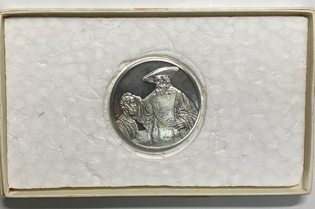 フランクリンミント ジーニアス/レンブラント PR .925 シルバー