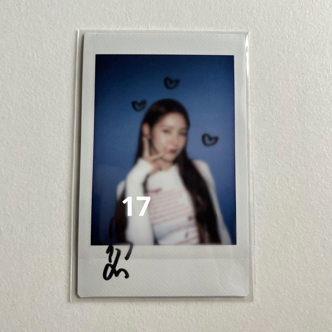 i-dle ミヨン シュファ サイン入りチェキ