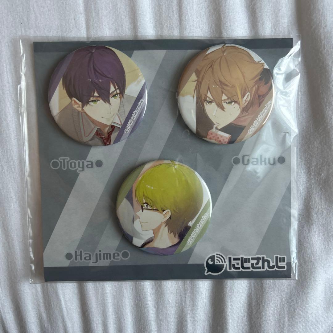 にじさんじ VtuberLand 2期生 缶バッジ 剣持刀也 伏見ガク にじさんじ