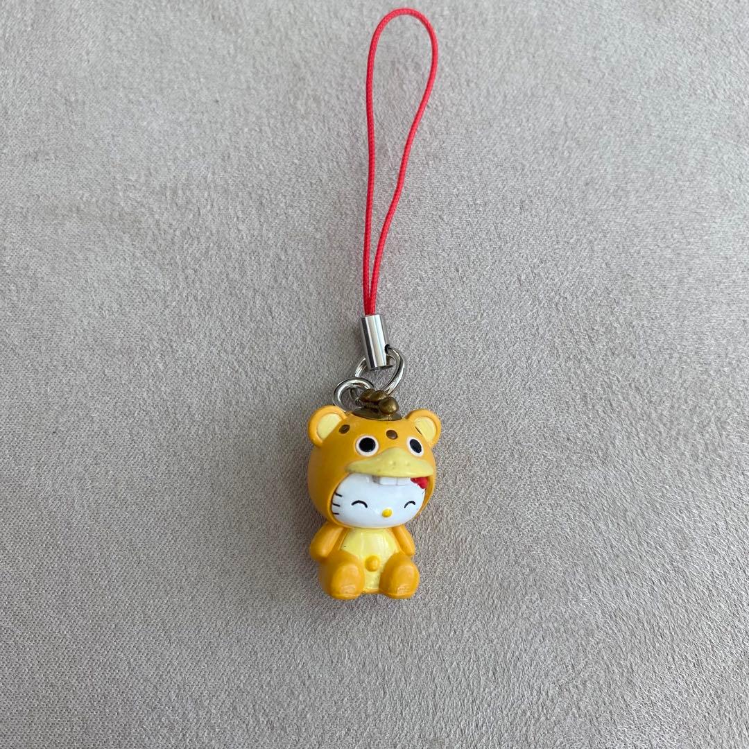 ハローキティ なりきりストラップ ウルトラマンキティ カプセルトイ レア