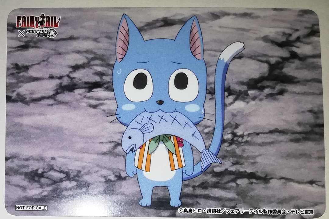 フェアリーテイル ハッピー ポストカード ブロマイド キャラウムカフェ