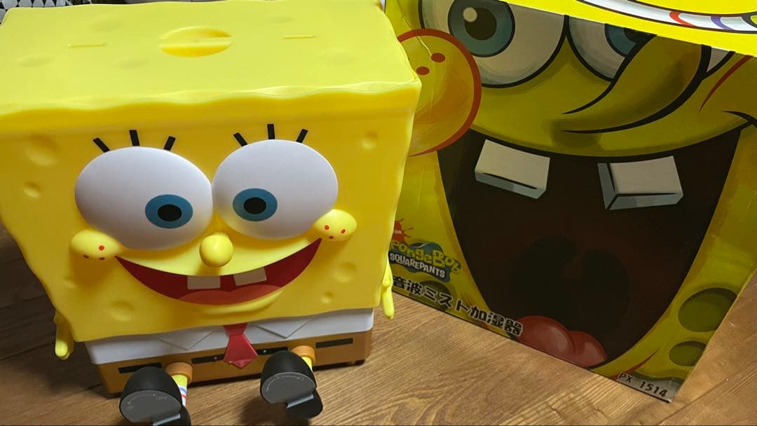 スポンジボブ 超音波ミスト加湿器