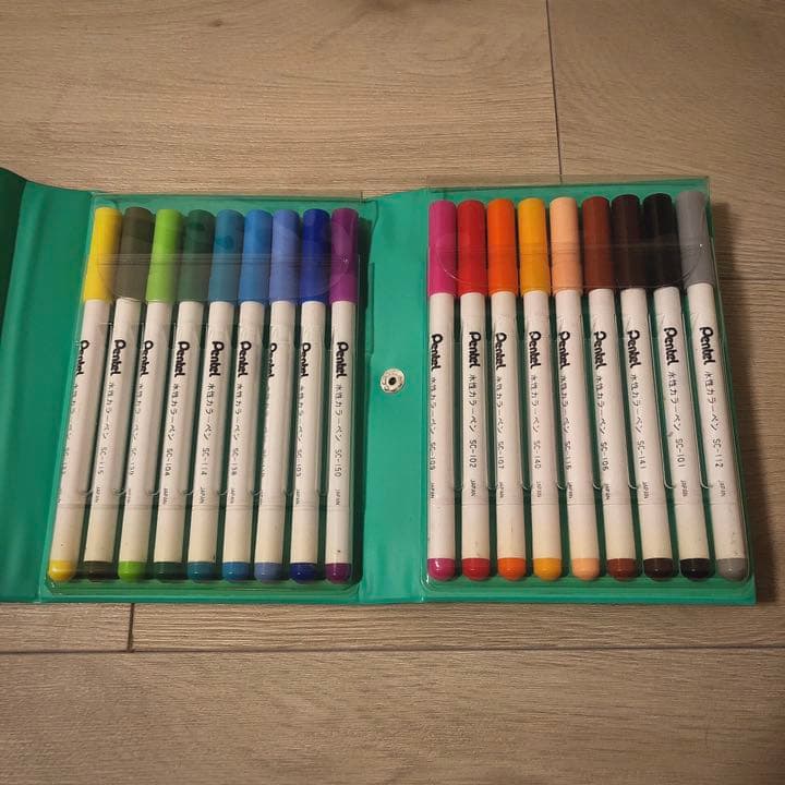 ペン回し】水性カラーペン 18色セット