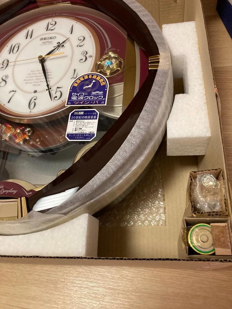 SEIKO セイコー　ウェーブシンフォニー　からくり時計　RE553B