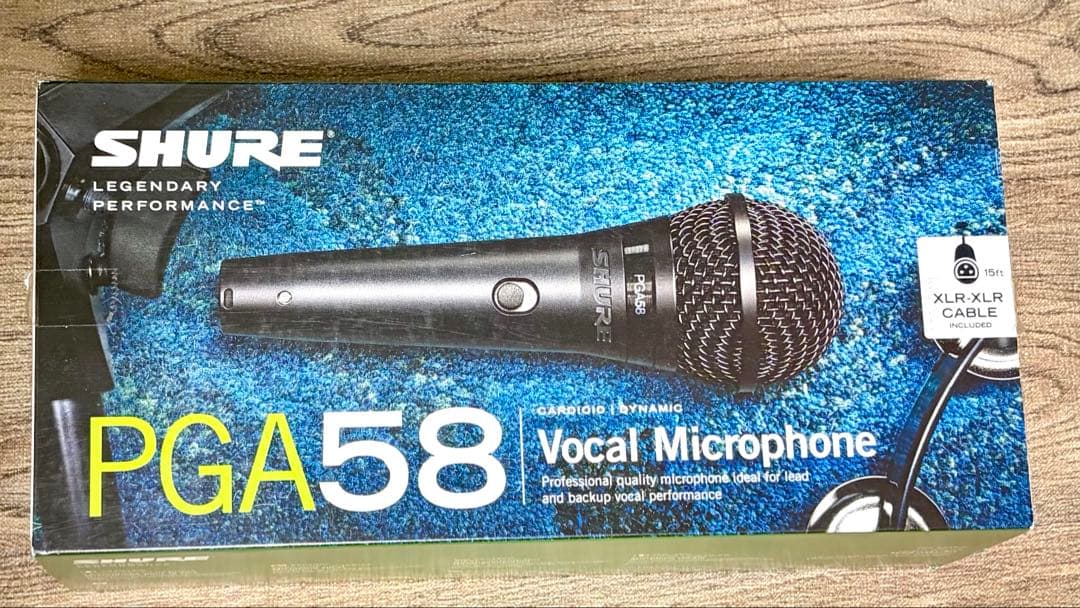 SHURE PGA58 ダイナミックマイク