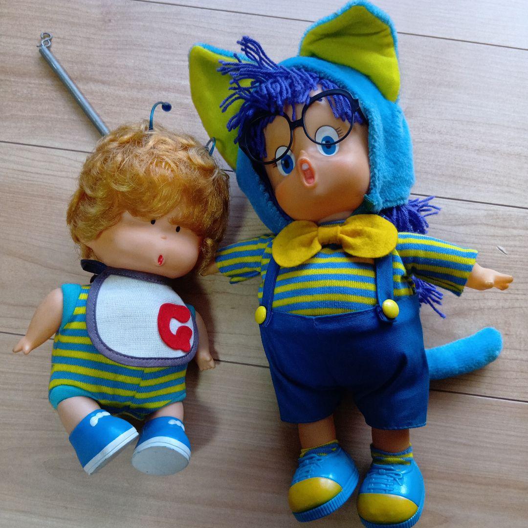 Dr.スランプアラレちゃん＆ガッチャンソフビ人形昭和レトロ