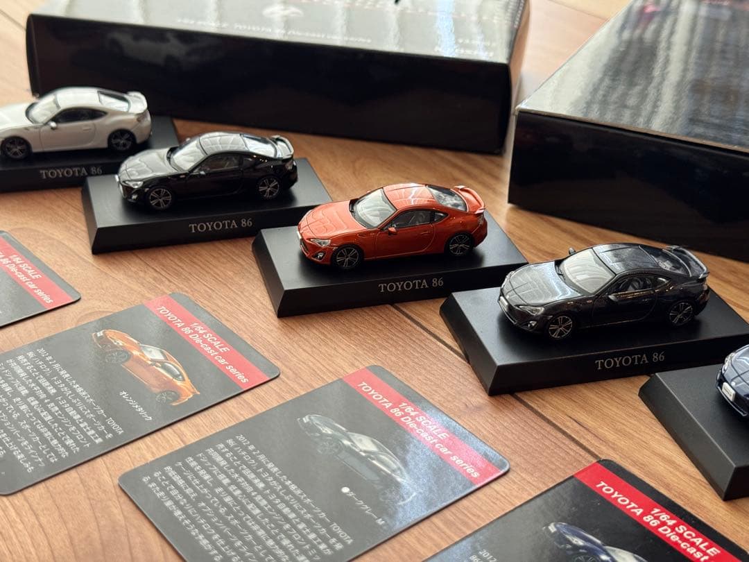 TOYOTA 86 1/64 京商ミニカー 6台セット