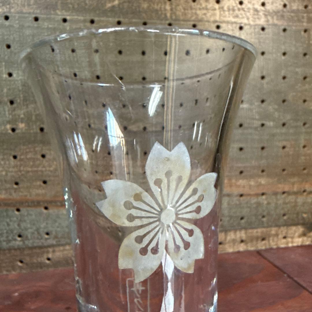 希少 戦前 サクラビール ビールグラス 和ガラス 大正ロマン - メルカリ