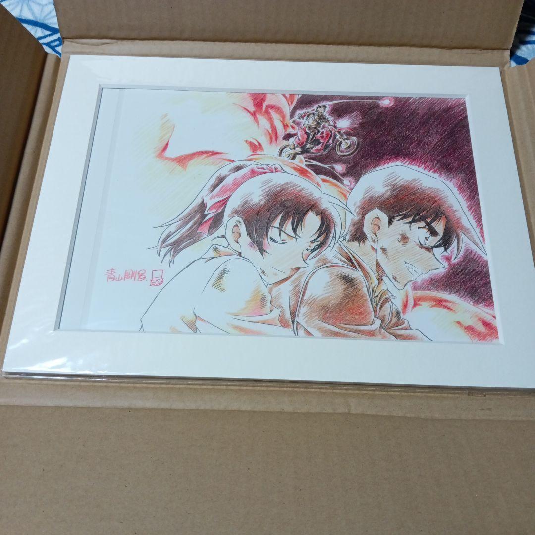 名探偵コナン から紅の恋歌 複製原画 服部平次 遠山和葉 - メルカリ
