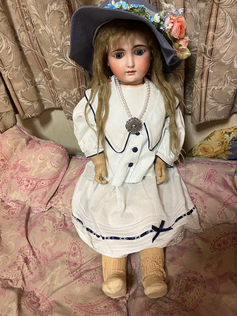 アンティークビスクドール ケストナー 137 クローズマウス